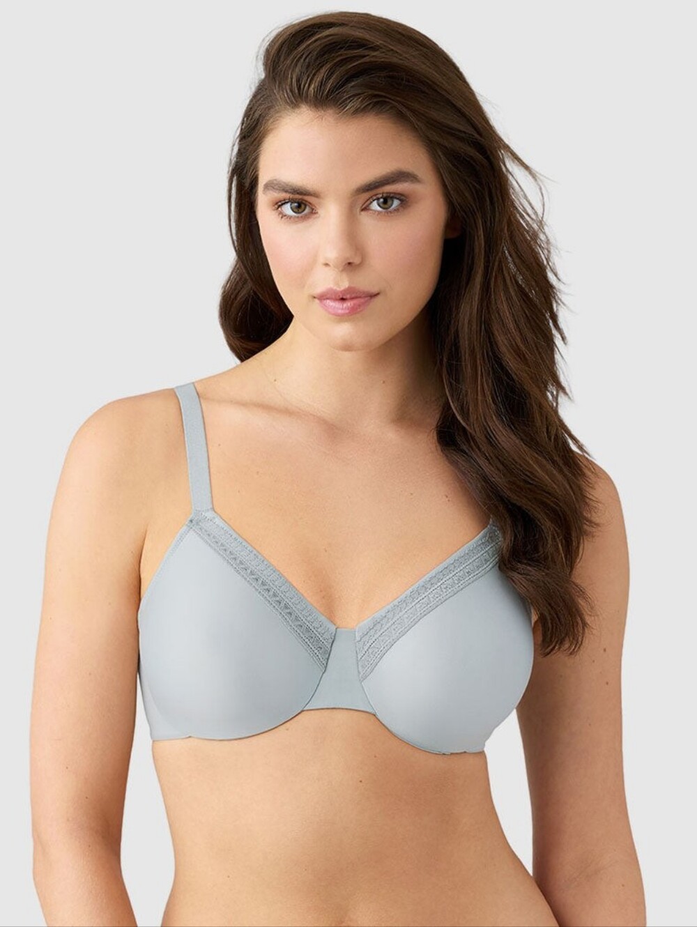 Wacoal Perfect Primer Underwire Bra 855213 Slate Blue Grey NWOT 38G